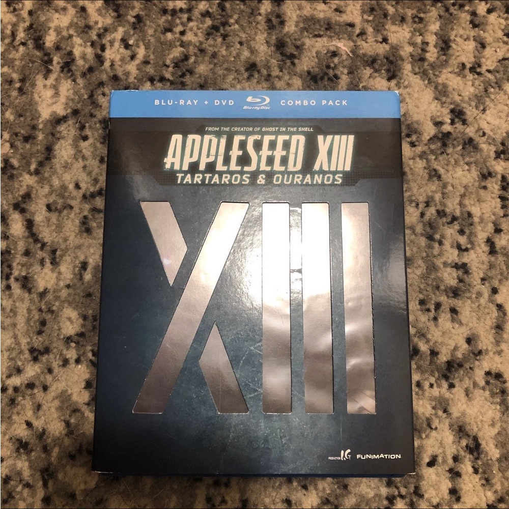 Appleseed XIII blu ray & dvd combo
